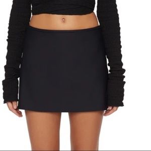 Danielle Guizio Micro Mini Stretch skirt